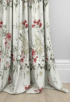 Wild Meadow, Ruby - Made to Measure Curtains